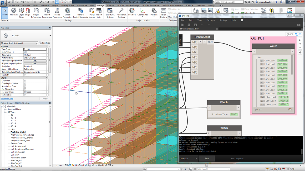 Dynamo for Structural Engineering