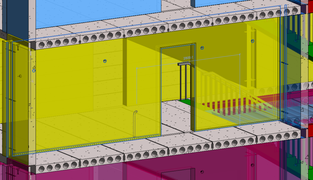 Adding Grout Tubes to Precast Walls using Dynamo BIM and Beam
