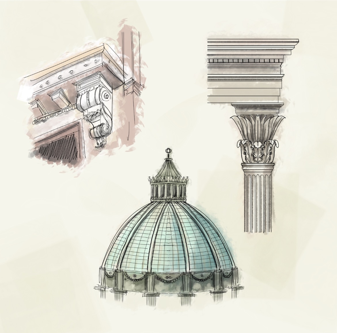 Эпоха Возрождения Ренессанс архитектурные элементы