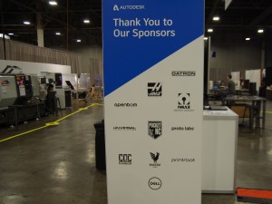Autodesk Factory Powered by Fusion sponsors