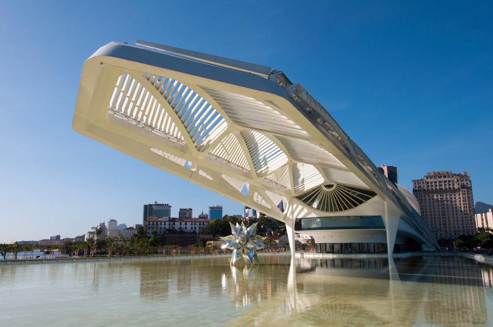 Structural Design - Museum of Tomorrow in Maua Square, Rio de Janeiro, Brazil