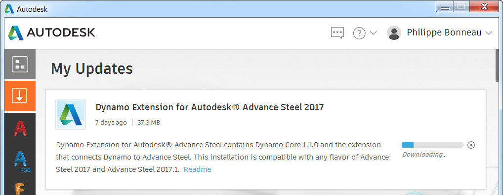 Dynamo extension for Advance Steel