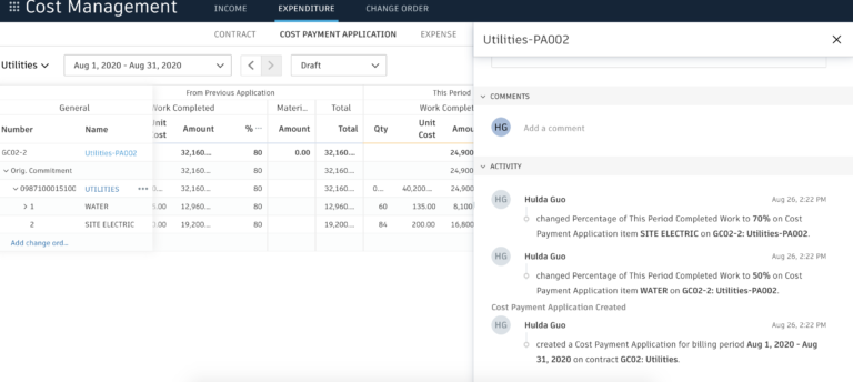 BIM 360 Cost Management Updates - September 2020 - BIM 360 Release Notes