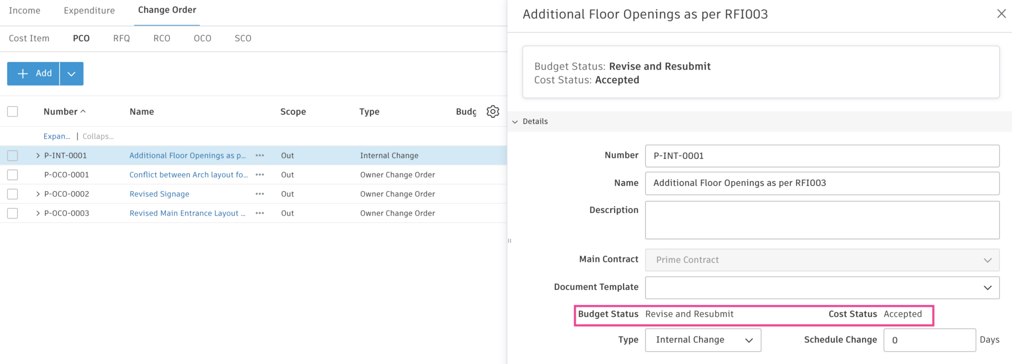 BIM 360 Cost Management Updates - March 2021 - BIM 360 Release Notes