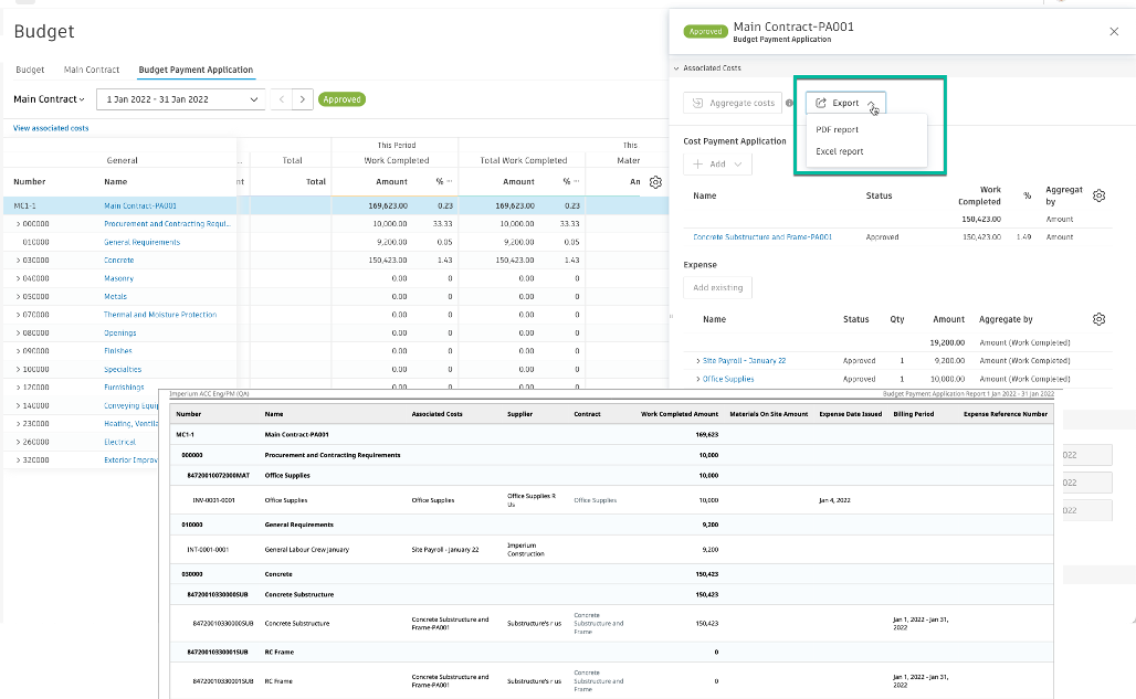 BIM 360 Cost Management Release - May 2022 - BIM 360 Release Notes