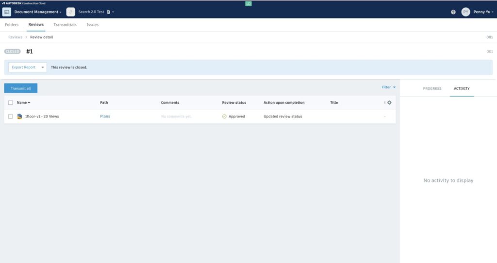 Document Management - January 2023 - BIM 360 Release Notes