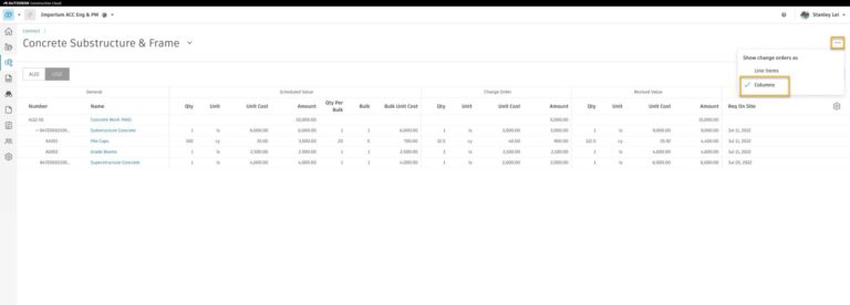 BIM 360 Cost Management - March 2023 - BIM 360 Release Notes