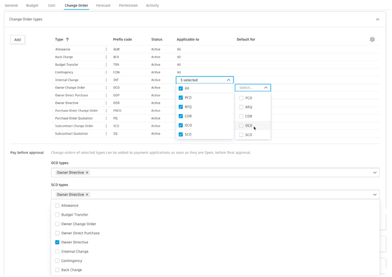 BIM 360 Cost Management - November 2023 - BIM 360 Release Notes