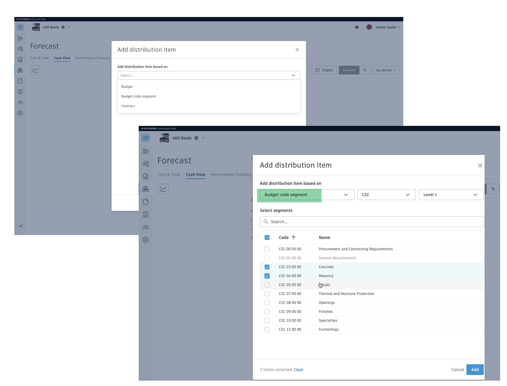 BIM 360 Cost Management - May 2024 - BIM 360 Release Notes