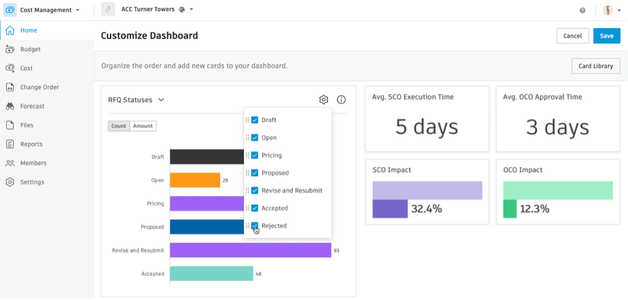 BIM 360 Cost Management - November 2024 - BIM 360 Release Notes