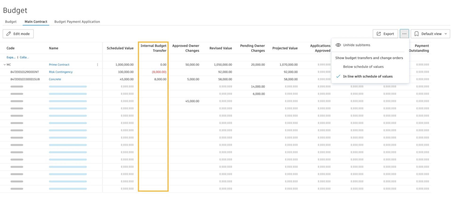 BIM 360 Cost Management - March 2025 - BIM 360 Release Notes