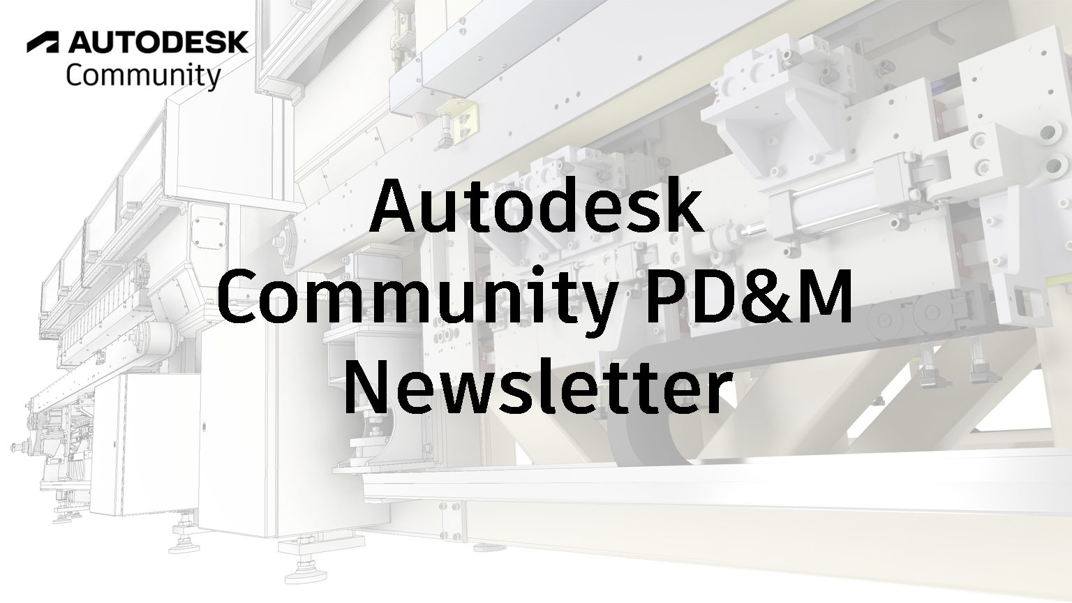 PDM Community Newsletter