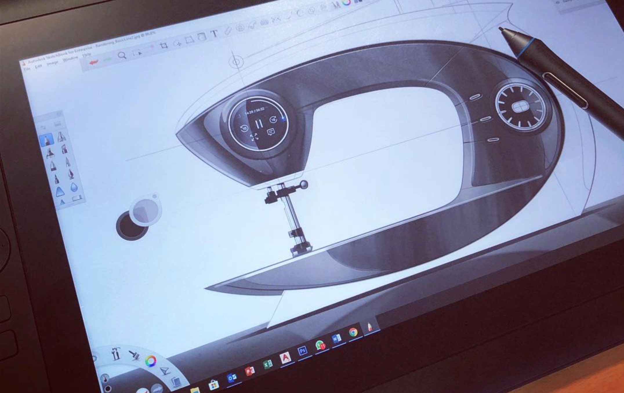 Industrial Design: From Sketch to Concept Model