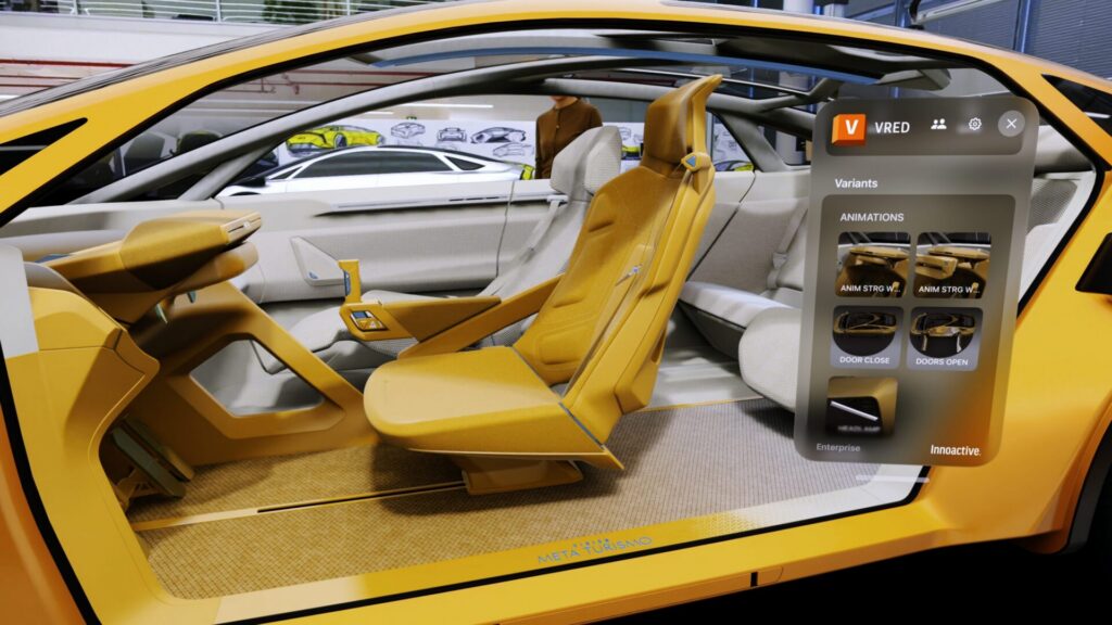 Photo credit: Apple. Vehicle: Kia. Application: Immersive for Autodesk VRED