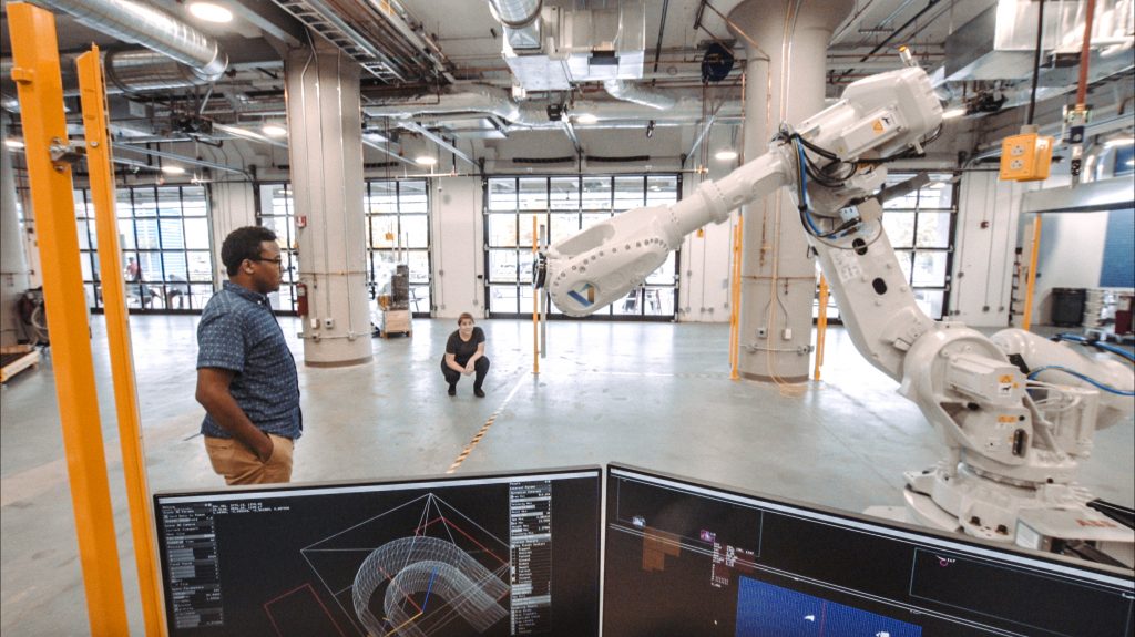 a-research-team-in-the-autodesk-build-space-explores-human-robot-interaction