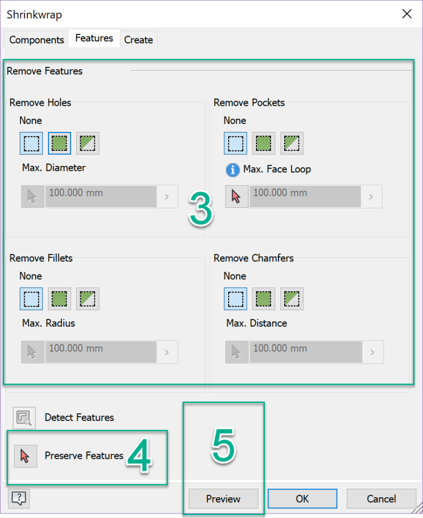 Shrinkwrap dialog - 02 - Inventor Official Blog