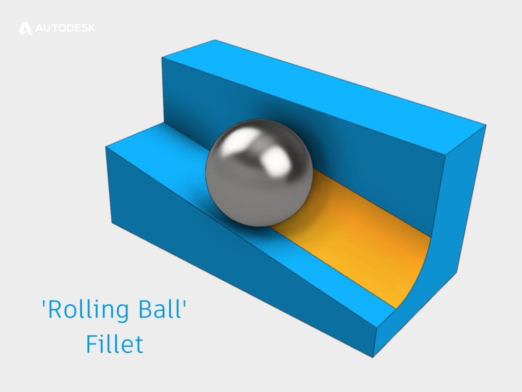 Get Smart with Autodesk Inventor Part Modelling Rolling ball Fillet