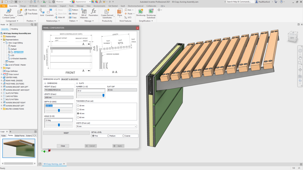 Autodesk University 2020 iLogic to create Revit families from Inventor