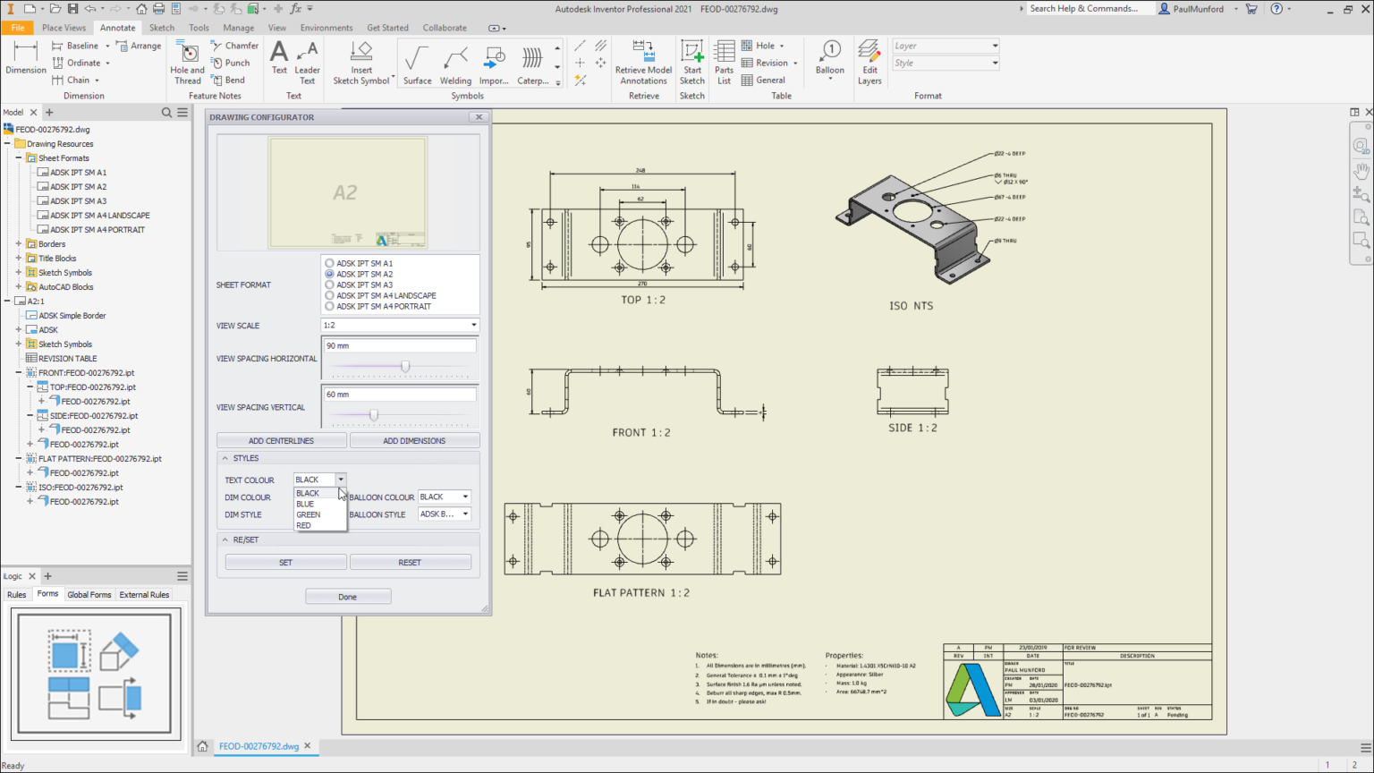 Autodesk University 2020 Classes for iLogic Automation & API Inventor