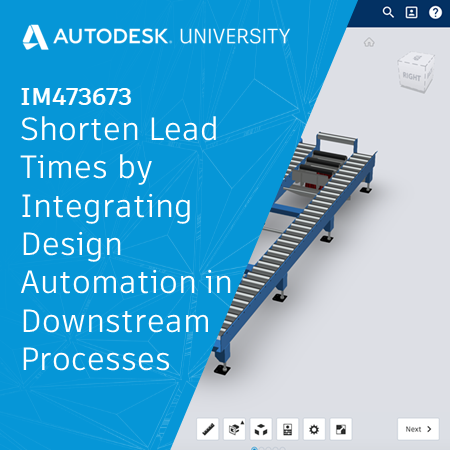 IM473673 Shorten Lead Times by Integrating Design Automation in Downstream Processes
