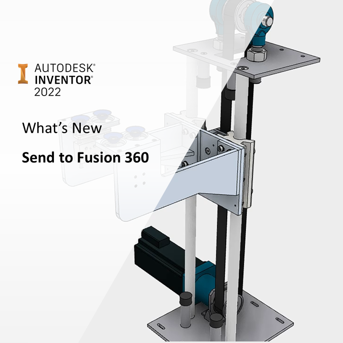 Autodesk Inventor what's new 2022: Send to Fusion 360