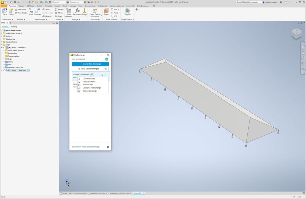 New Data Exchange Connector for Inventor 2023 Released in Beta