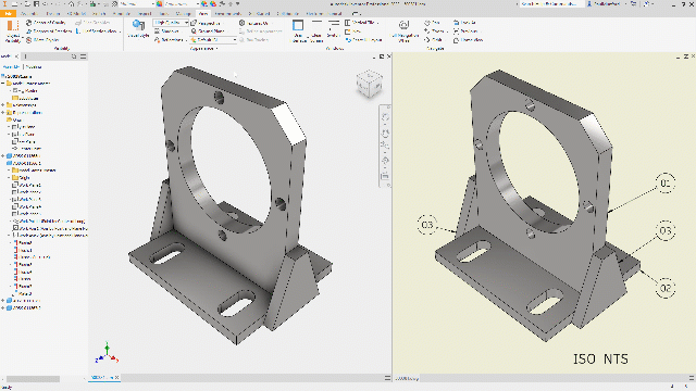 Autodesk Inventor 2022: Enhanced drawing shaded views