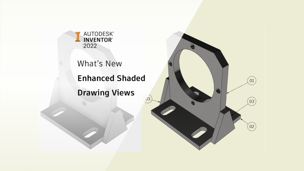 Autodesk Inventor What's New 2022: Enhanced Drawing Shaded Views ...