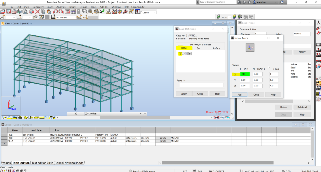 Revit Structural Analysis Node Análisis estructural de una edificación utilizando Revit y Robot ...