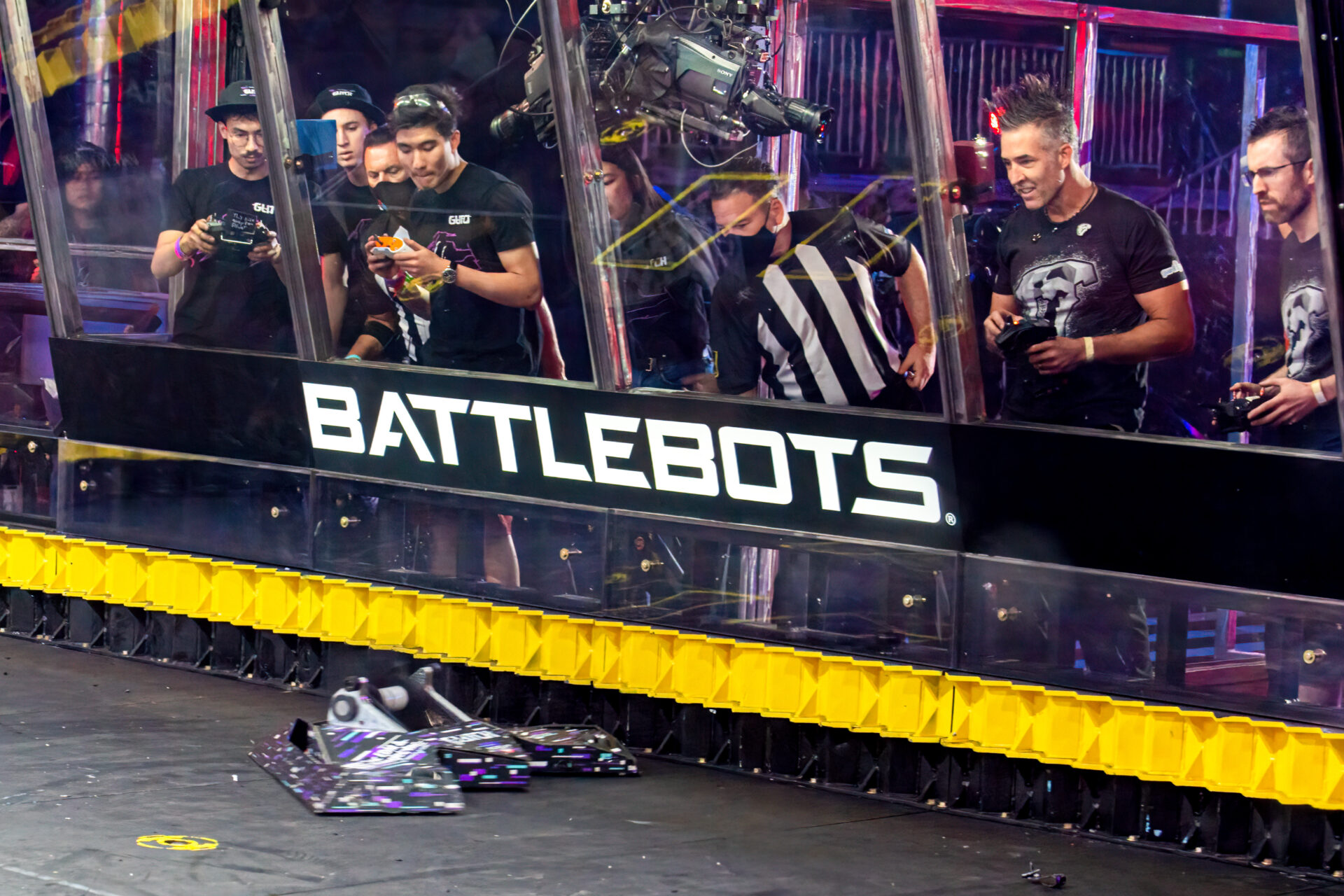 Glitch and the BattleBots Las Vegas Competition