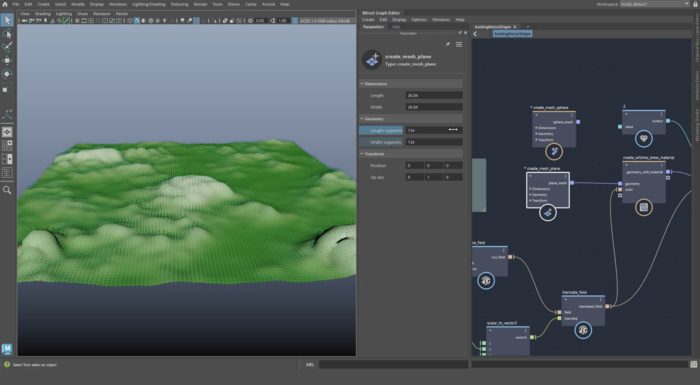 Maya 2023 move multiple sliders at once for faster edits