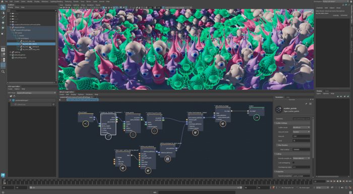 Maya 2023 Create procedural USD assets and pipeline-friendly USD compounds with Bifrost