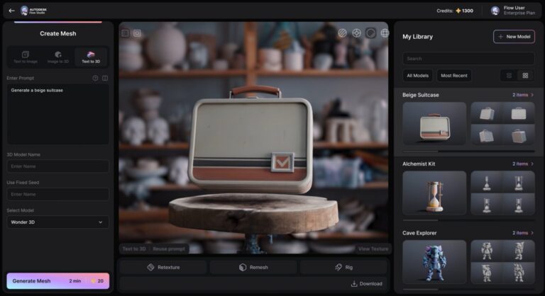 Introducing Wonder 3D: New text and image to 3D AI models in Autodesk ...