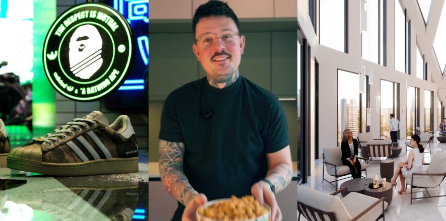 An Adidas shoe render, Patrick Vogel, and a skyscraper