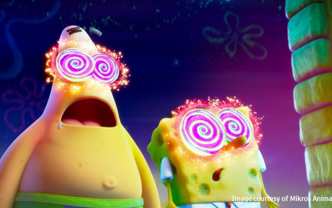 SpongeBob and Patrick hypnotized