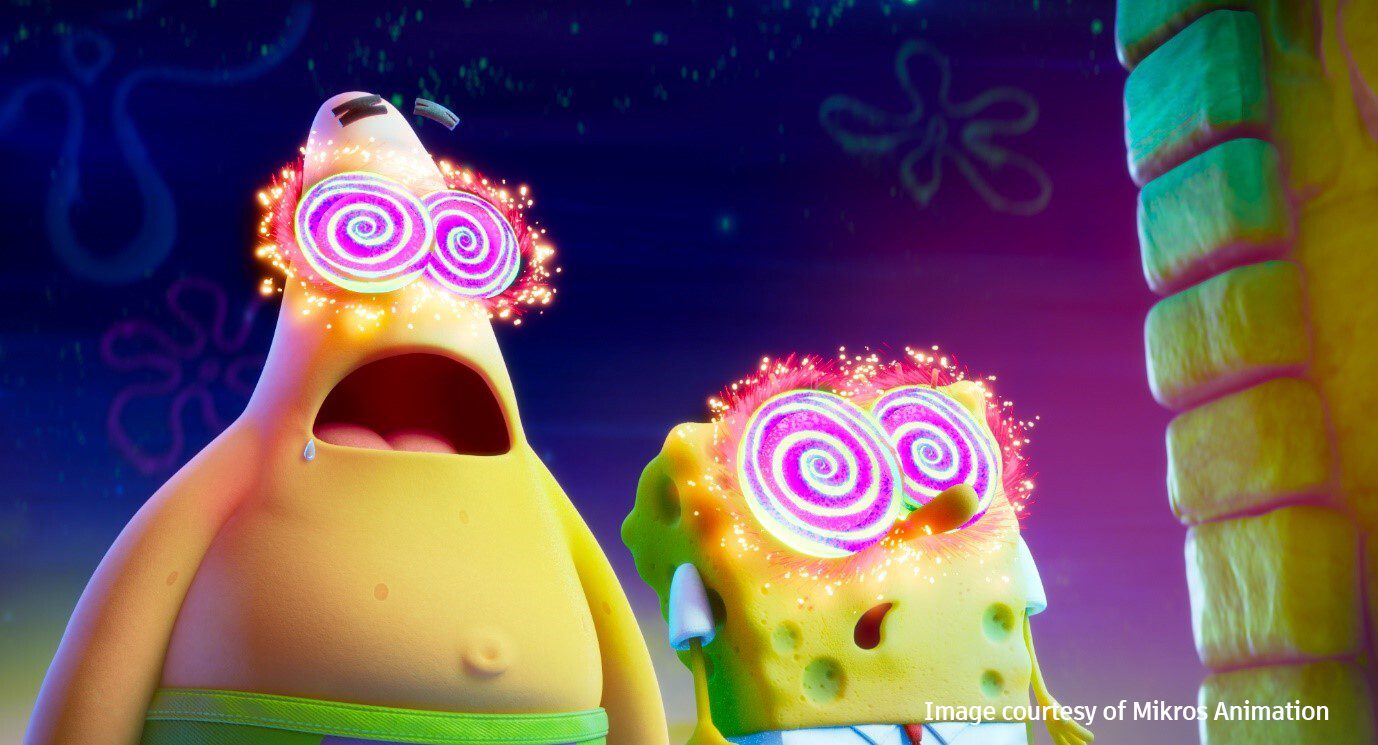 SpongeBob and Patrick hypnotized