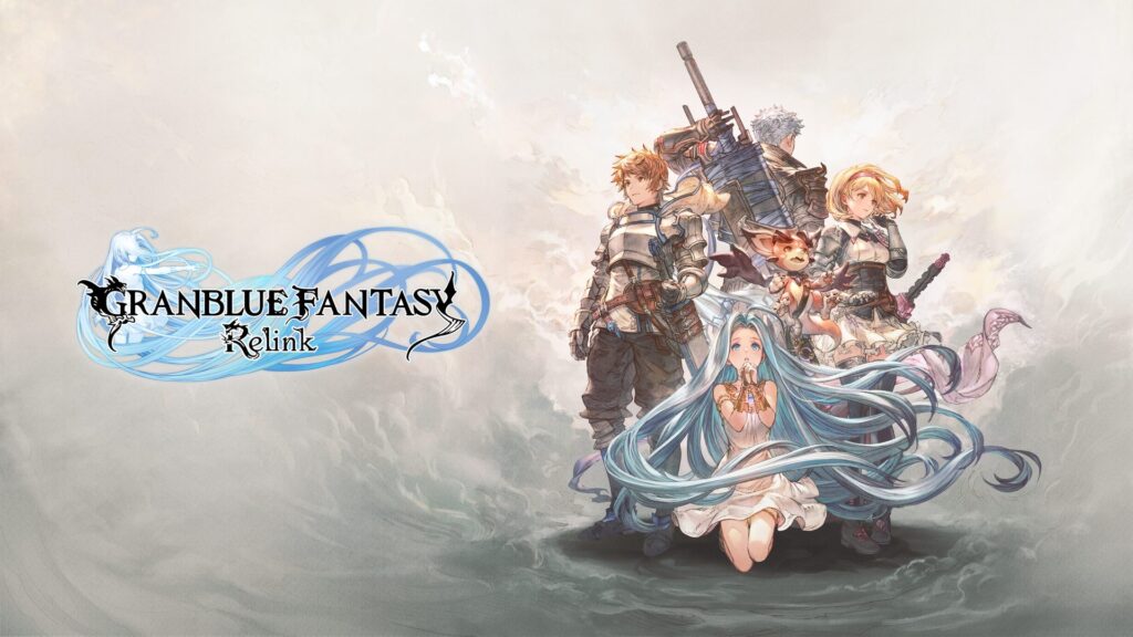 Title image featuring characters from 'Granblue Fantasy: Relink' alongside the game logo