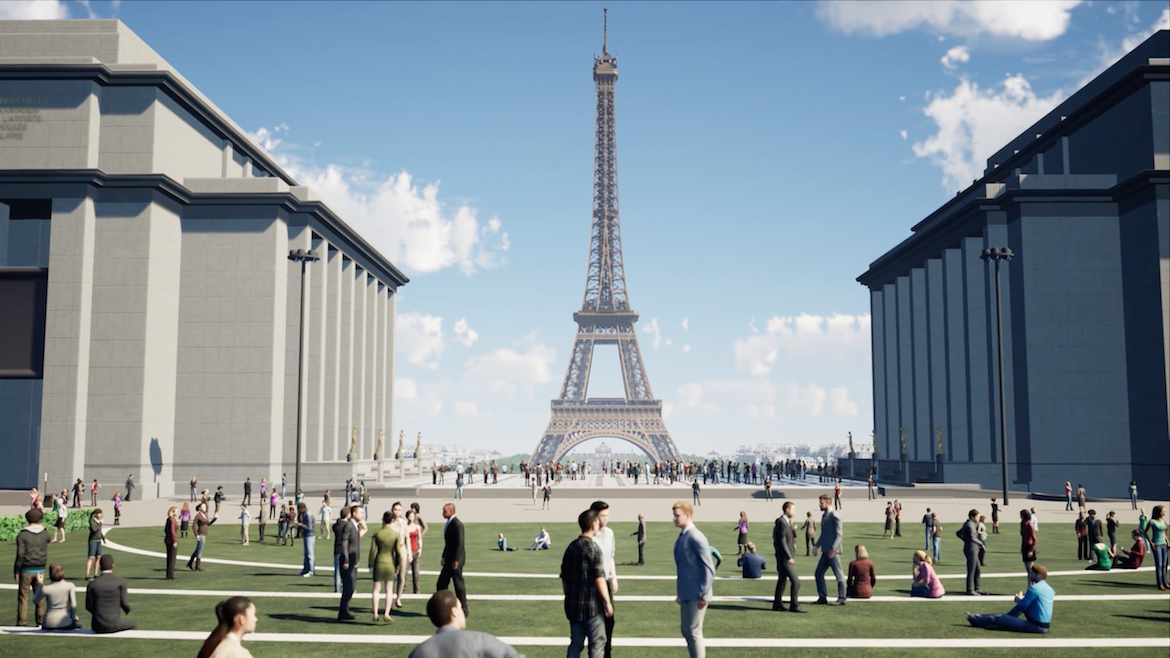 Paris ernennt Gustafson Porter + Bowman zum Gewinner des Wettbewerbs zur Neugestaltung der Umgebung des Eiffelturms mit BIM.