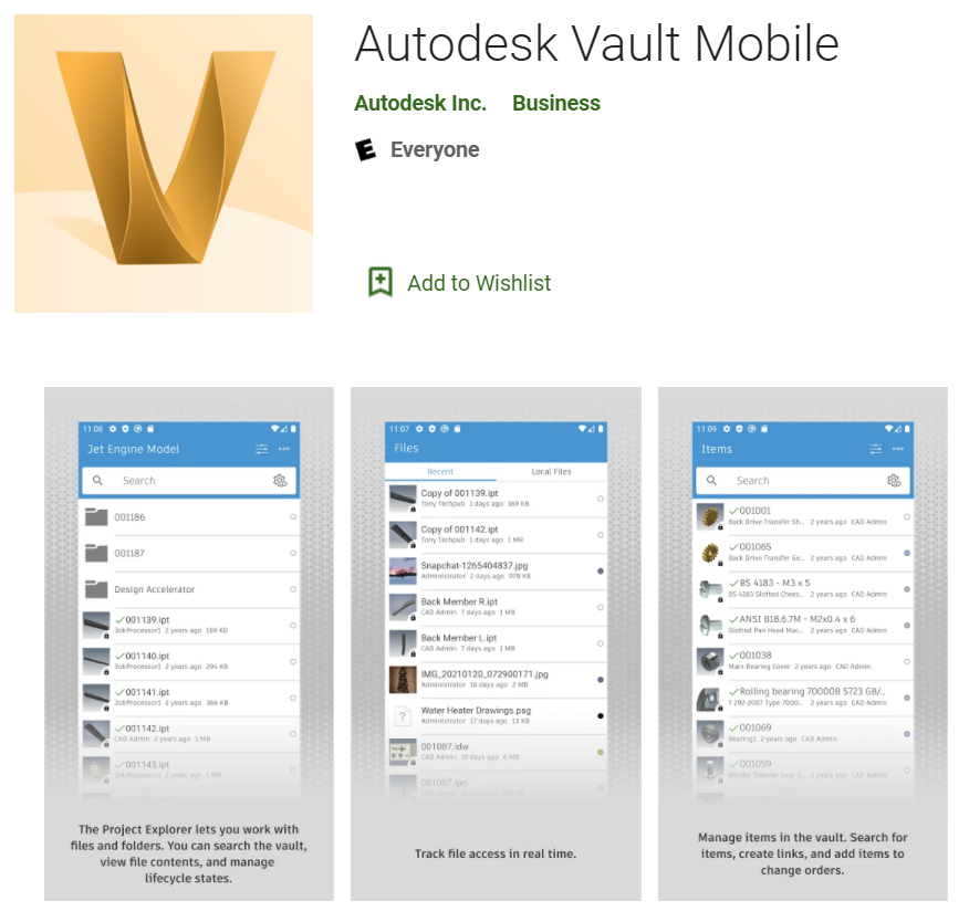 Vault Mobile App for Android Now Available - Under the Hood - All