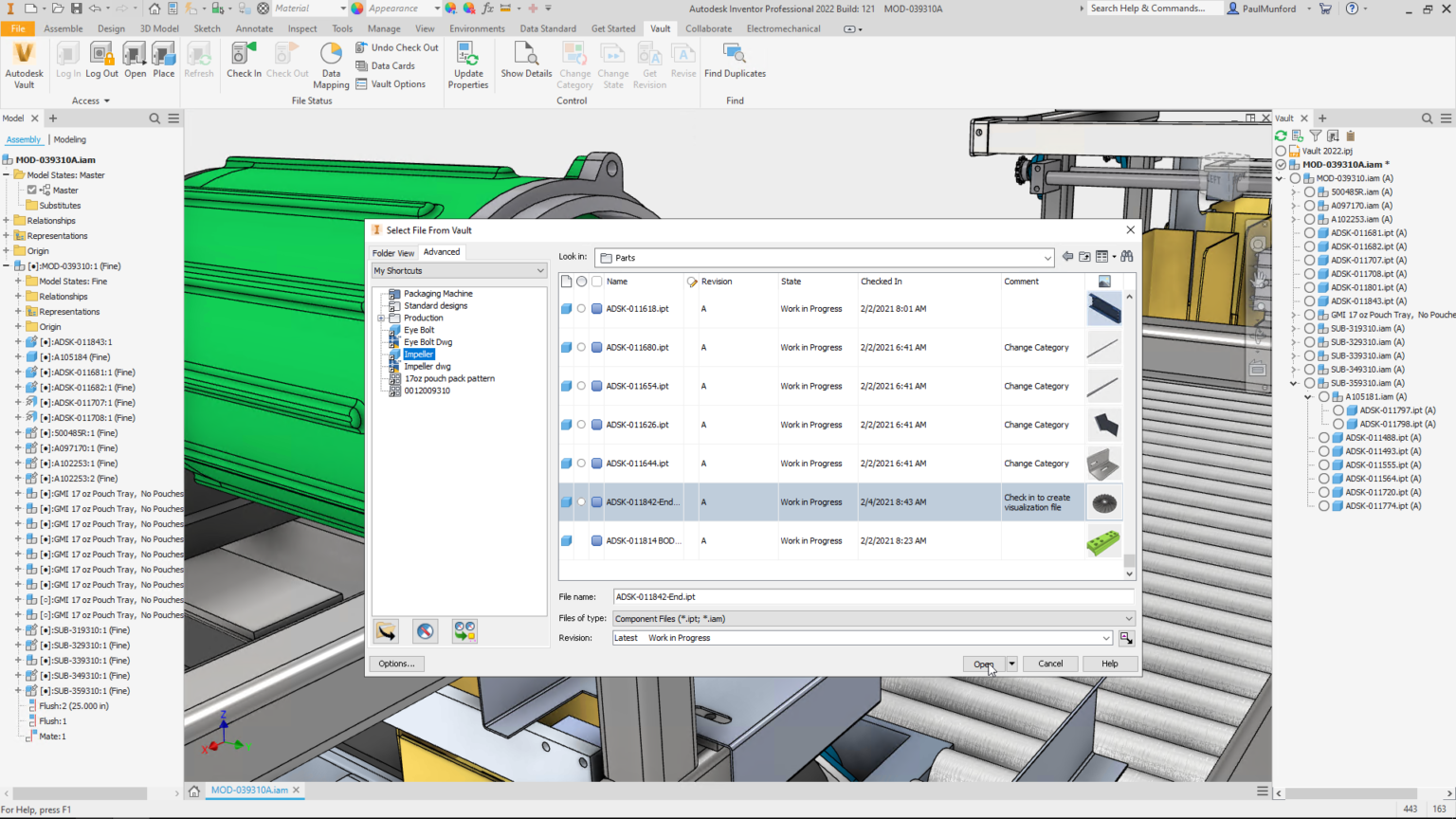 Discover What's New In Autodesk Vault 2022 - Under The Hood - All ...