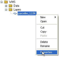 MapGuideStudioPropriétés